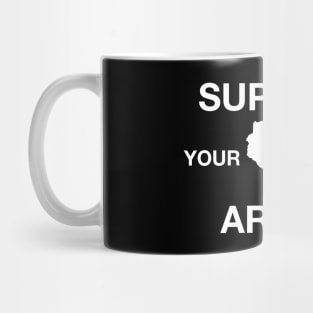 Support Your Local Artist - Wisconsin Mug